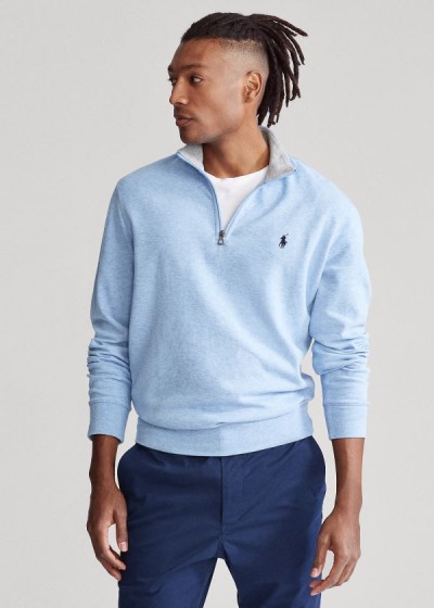 Pulôver Polo Ralph Lauren Jersey Half-Zip Homem 36140-YXKT